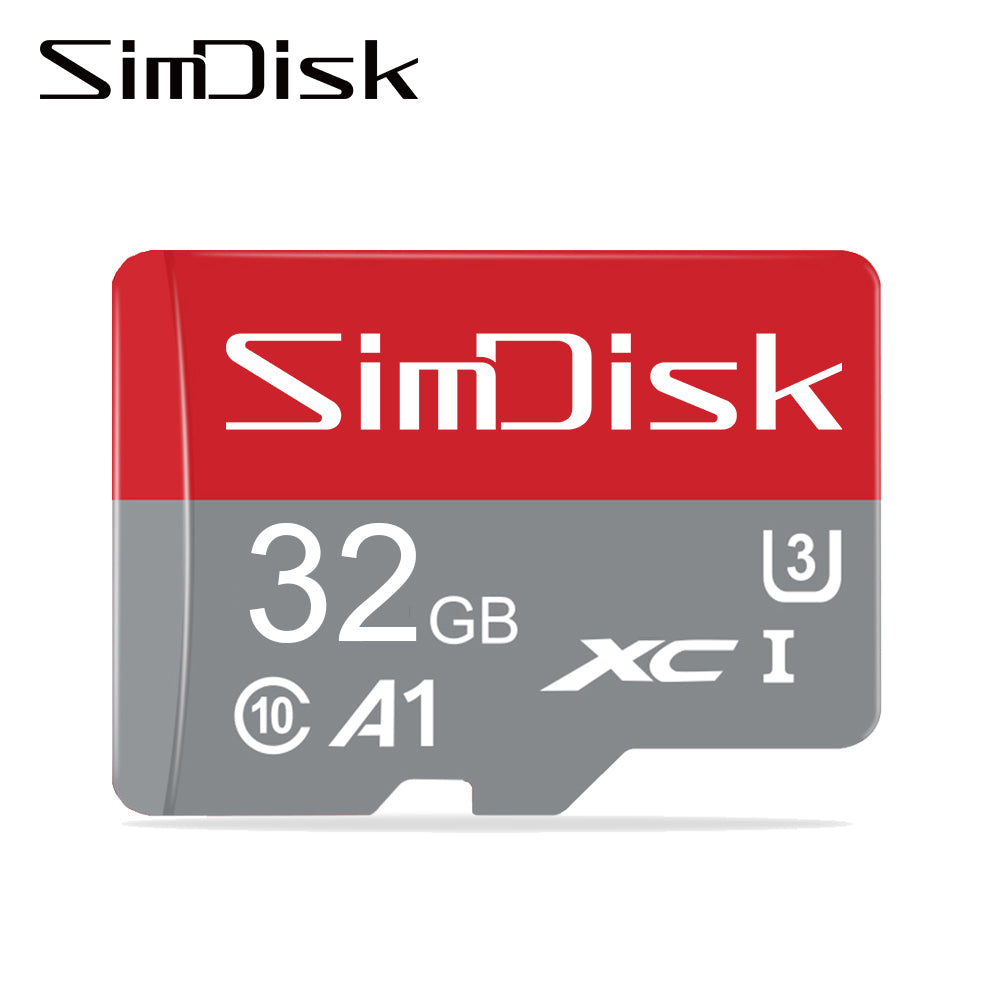 SimDisk 128GB Micro SDXC UHS-I U3 V30 A1 Memory Card - High Speed TF Card for Phone Camera